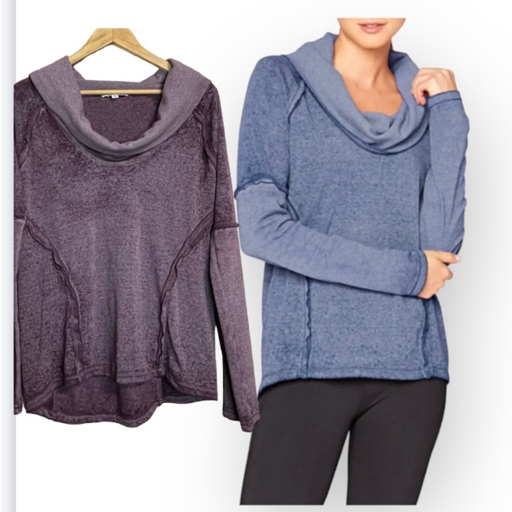 Threads 4 Thought
Sadie Burnout‎ Cowl-Neck Top